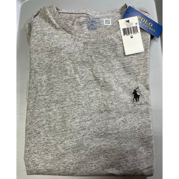 New with tags Polo Ralph Lauren Grey Heather Classic fit crew T-shirt size md - Picture 1 of 2